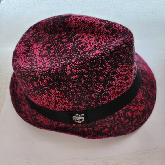 Vintage Monster High Fushia & Black Hat for Girls - Picture 3 of 6